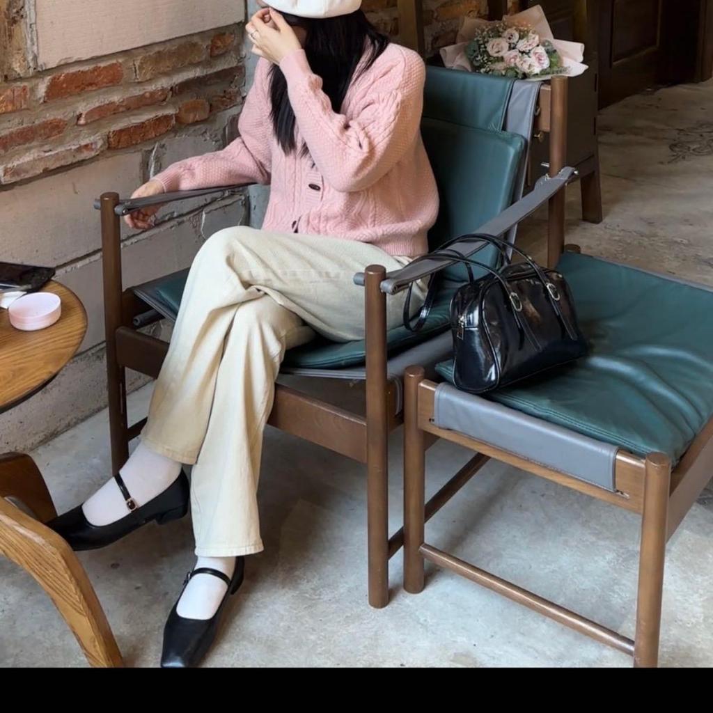 Quần jean kaki dáng suông hàng QCCC CiCi - OSAA DAILY