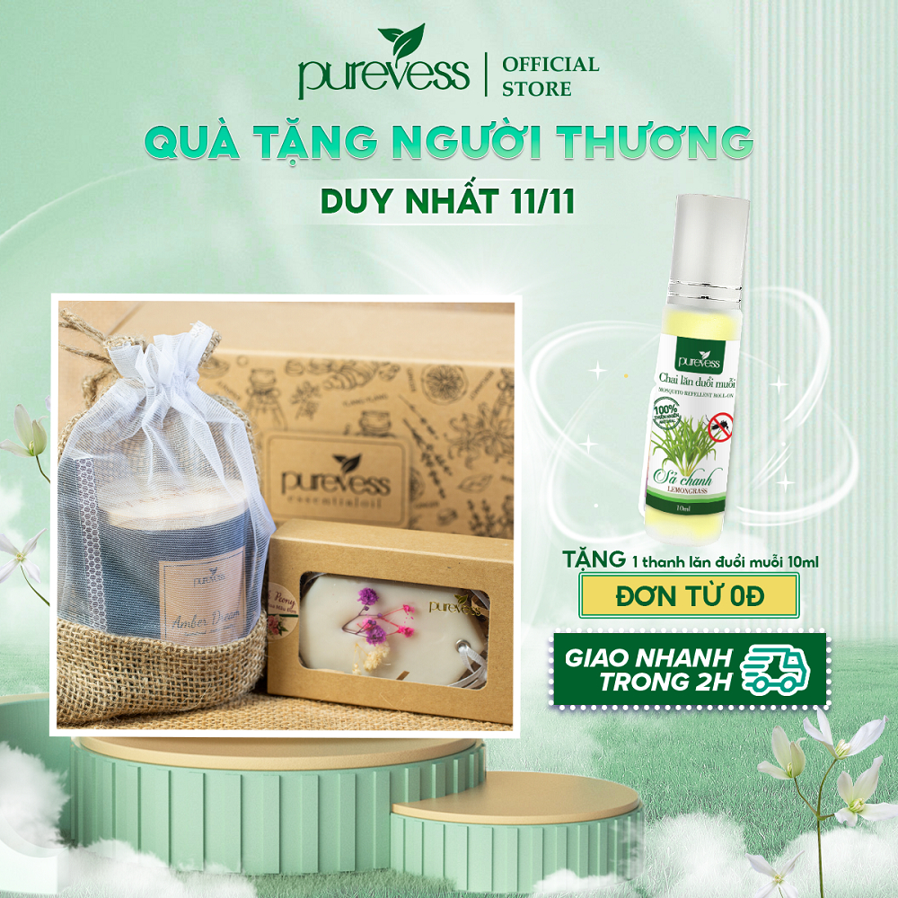 Quà sinh nhật cho nữ Purevess, quà tặng người thương dịp lễ tết, valentine, quà 8 3 cho người yêu, quà giáng sinh