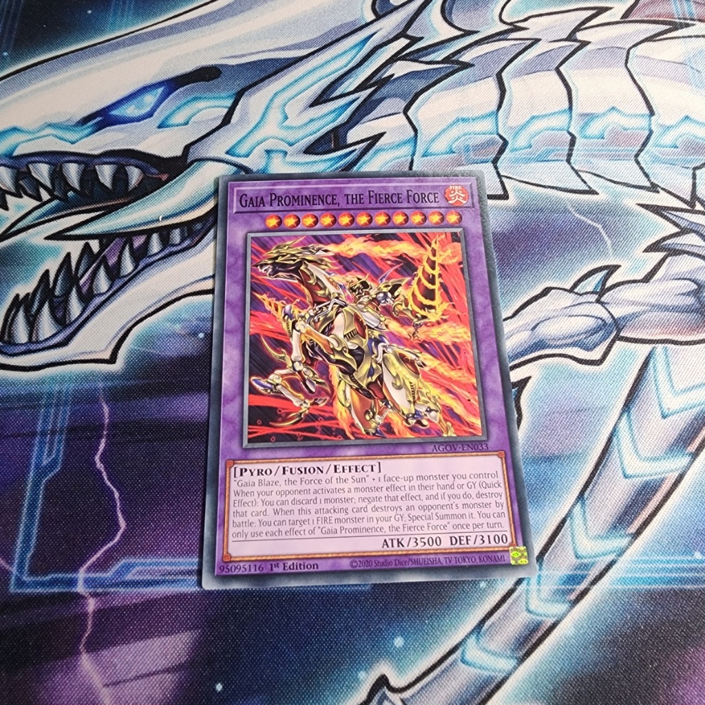 Bài Yugioh TCG UK  Gaia Prominence, the Fierce Force - Common