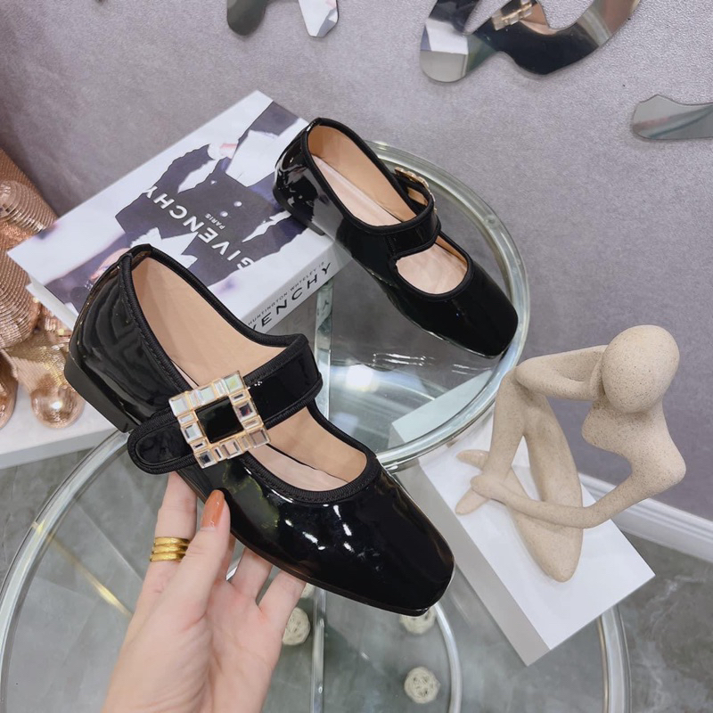 GIÀY CAO GÓT 4 PHÂN VÀ GIÀY BỆT ĐÁ CẠNH HOT M779 (4p và bệt)