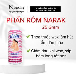Phấn rôm narak thái 25 gram