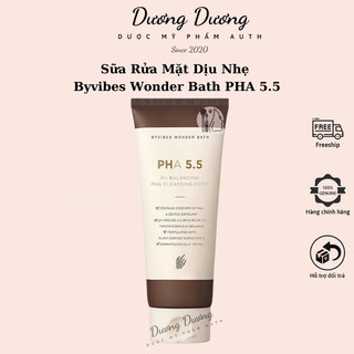 Sữa rửa mặt Wonder Bath PHA 5.5 tạo bọt dịu nhẹ, phù hợp cả da nhạy cảm 130ml