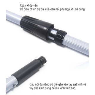Cây nối dài 6m (Cán nhôm 3 nối)