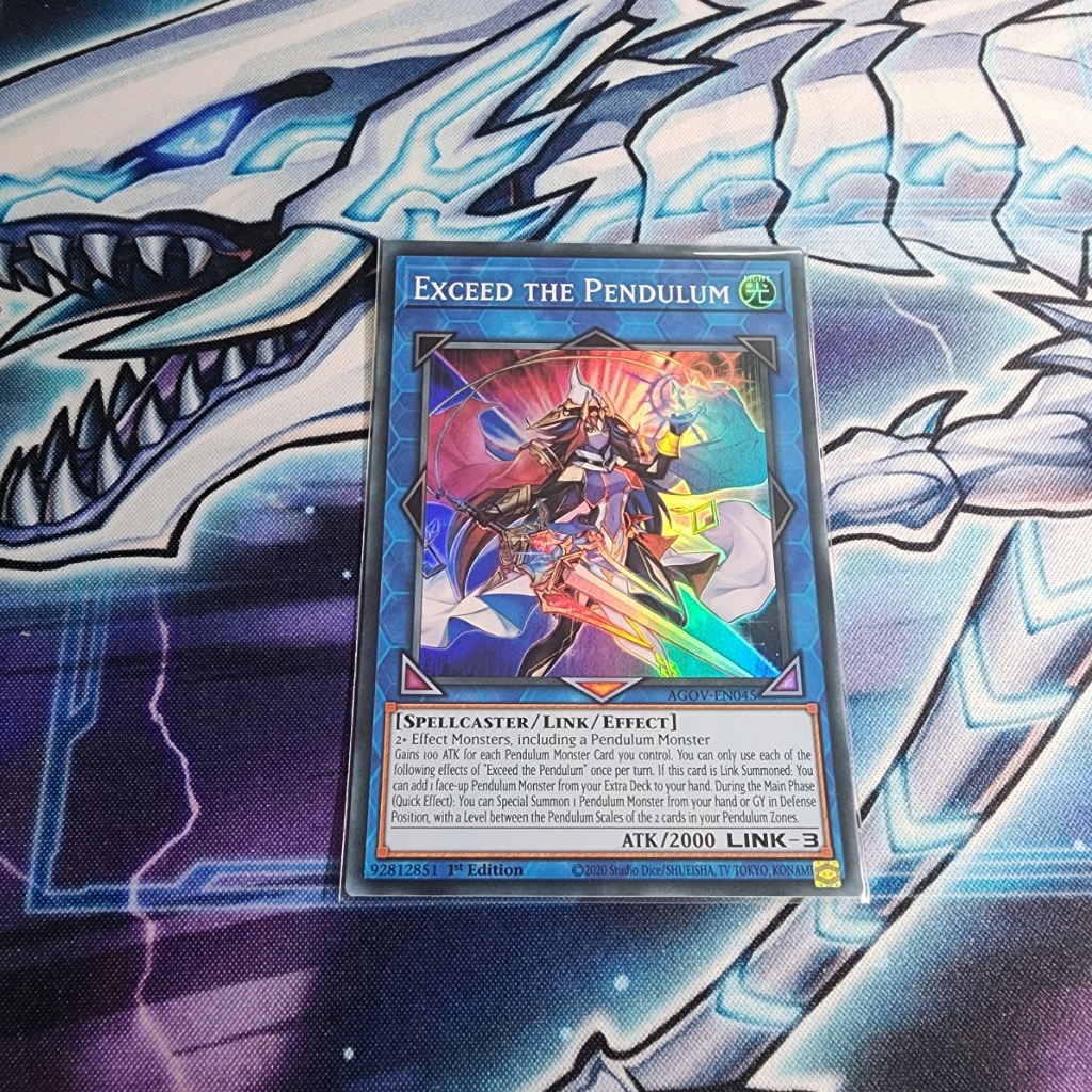 Bài Yugioh TCG UK  Exceed the Pendulum - Super Rare
