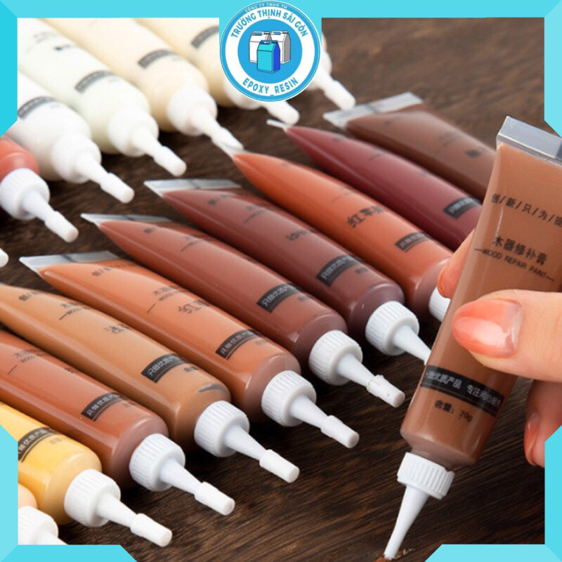 Keo Trám Sửa Chữa Nội Thất Gỗ Polymer Resin - Trường Thịnh Sài Gòn