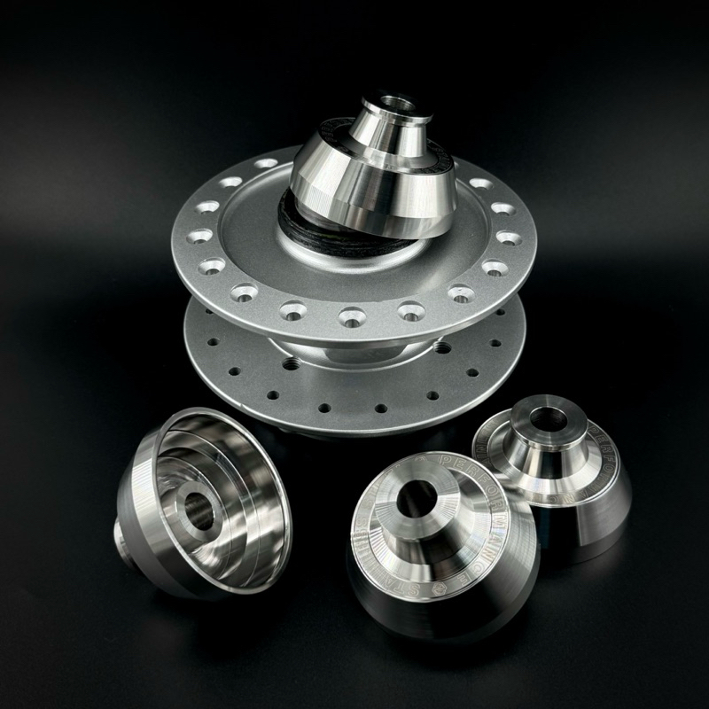 CHỤP CANH BÁNH BÊN CÓC KM FULED INOX 304 CNC