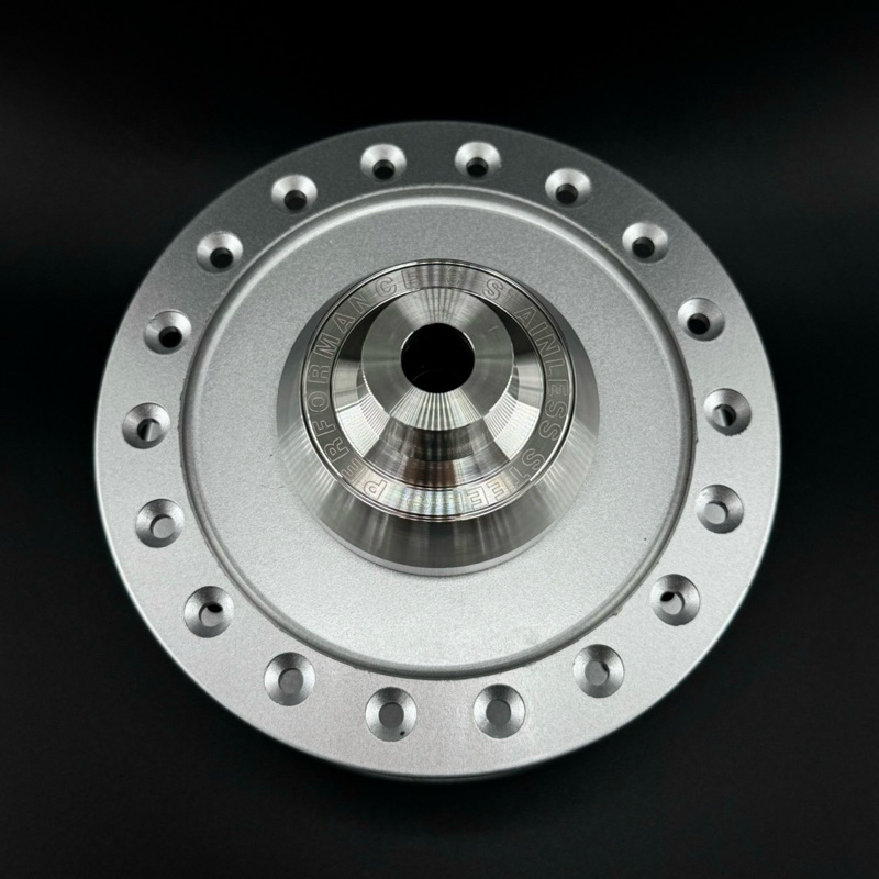 CHỤP CANH BÁNH BÊN CÓC KM FULED INOX 304 CNC