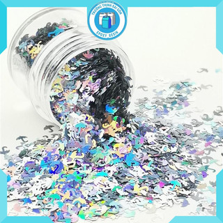 Kim Tuyến Ngũ Sắc Hình Cây Dù Trang Trí Nail Art, Thủ Công - Trường Thịnh Sài Gòn