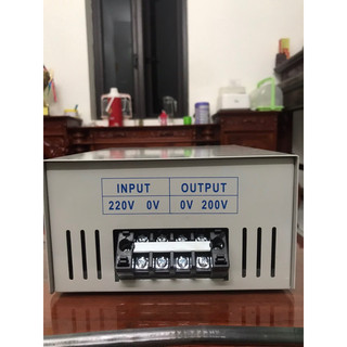 Đổi nguồn 7,5kva điện vào 220v ra 200v 100% dây đồng