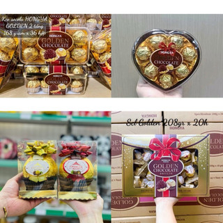 Tổng hợp kẹo Socola hạt phỉ  GOLDEN