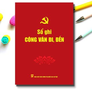 Sách - Sổ ghi công văn đi, đến