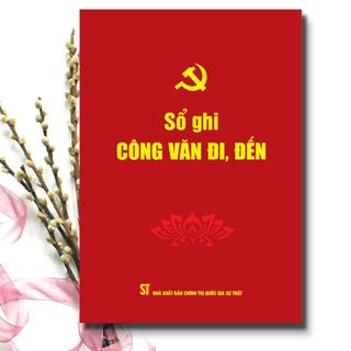 Sách - Sổ ghi công văn đi, đến