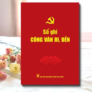 Sách - Sổ ghi công văn đi, đến