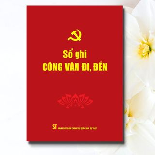 Sách - Sổ ghi công văn đi, đến