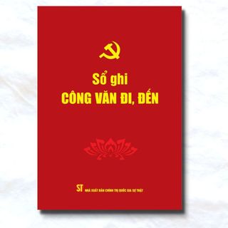 Sách - Sổ ghi công văn đi, đến