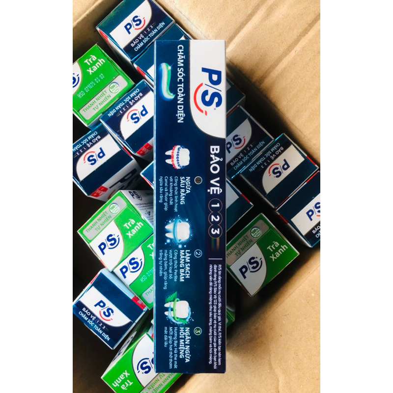 KDR Ps Ngừa Sâu Răng Vượt Trội hộp 2 tuýp x 180g,1 tuyp tặng 30g