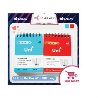 Sổ lò xo A7 Uni Plus