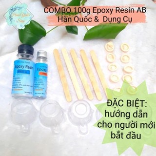  Keo Epoxy Resin AB Hàn Quốc khử bọt cực tốt trong suốt độ cứng cao 