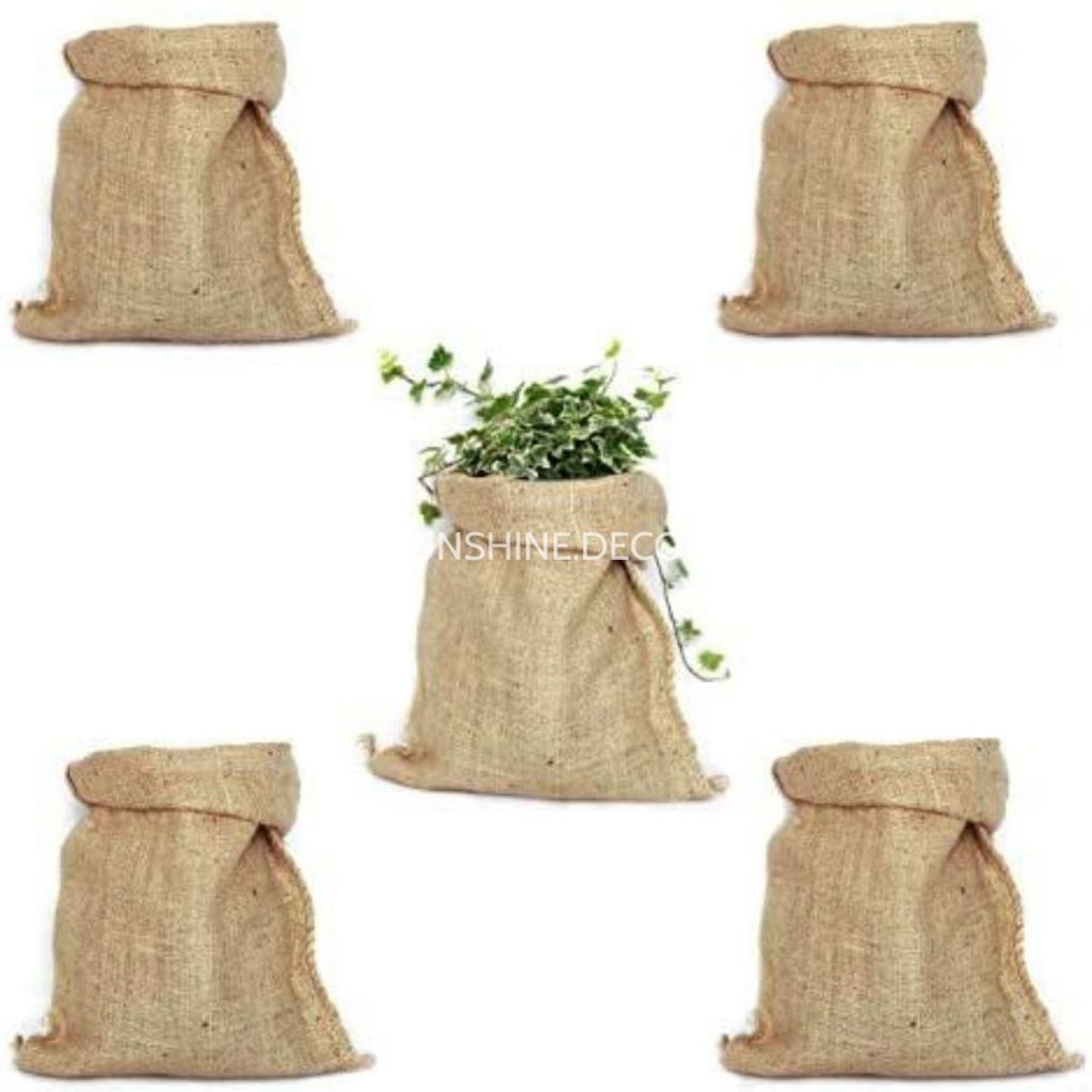 Túi Vải Bao Bố Túi Đay Trồng Cây Đựng Đồ Dùng Trang Trí Decor