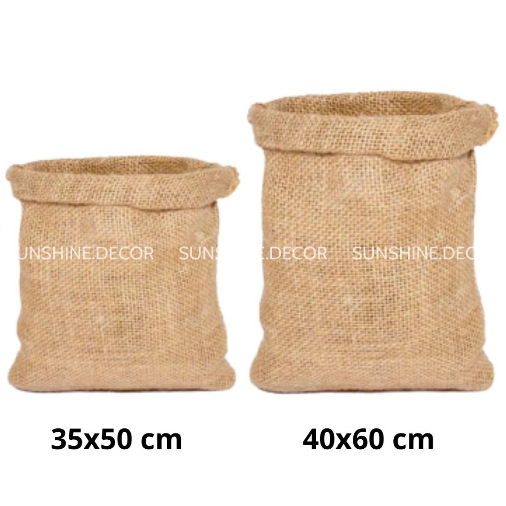 Túi Vải Bao Bố Túi Đay Trồng Cây Đựng Đồ Dùng Trang Trí Decor