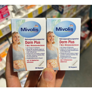 Viên uống lợi khuẩn 30 viên - mivolis darm plus kapseln 30 st, 10 g
