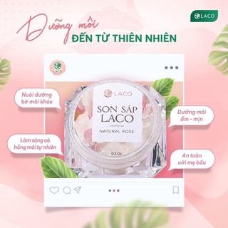 Son sáp dưỡng môi laco