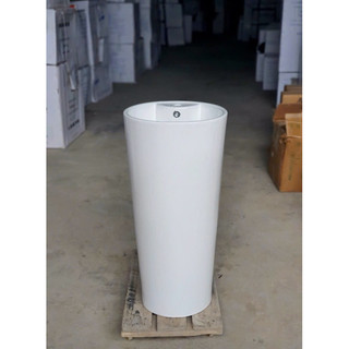 [ GIÁ KHO ] LAVABO TRỤ ĐỨNG TRÒN (KHÔNG BAO GỒM VÒI VÀ XẢ LAVABO)