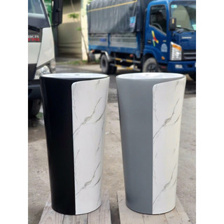 [ GIÁ KHO ] LAVABO TRỤ ĐỨNG TRÒN (KHÔNG BAO GỒM VÒI VÀ XẢ LAVABO)