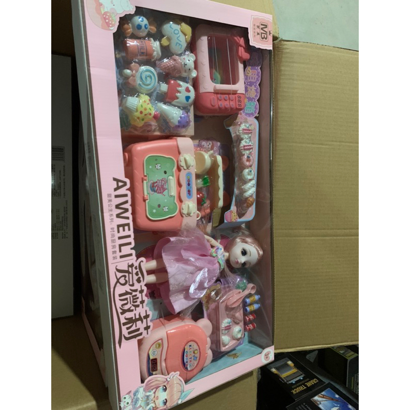 Đồ chơi búp bê, đồ chơi búp bế nấu ăn cho bé