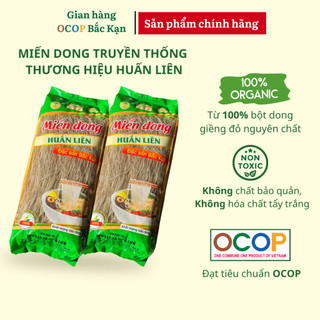 Miến Dong Huấn Liên Đặc sản Bắc Kạn loại 500g, 100% bột dong giềng đỏ nguyên chất