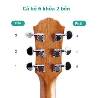 Khóa đàn Guitar Acoustic [Khóa Đúc]
