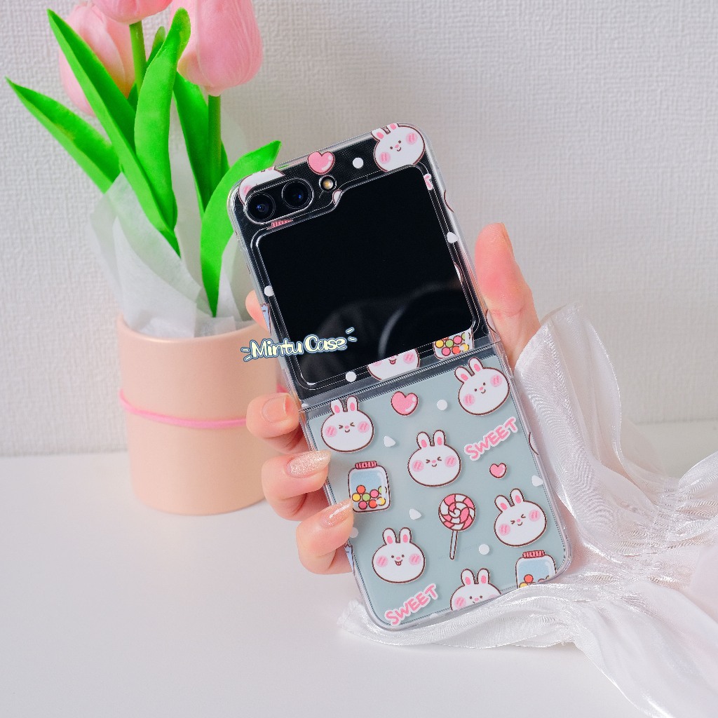 Ốp lưng thiết kế dẻo cứng Samsung Galaxy Z Flip5 5G / Z Flip 5 / Z Flip4 5G / Z Flip 4 / Z Flip3 5G / Z Flip 3 -mã ZF106