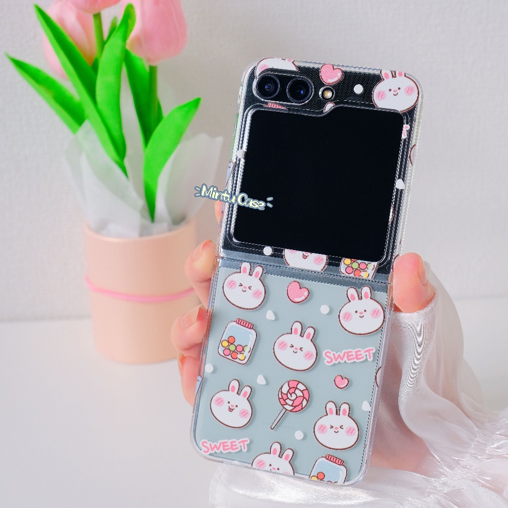 Ốp lưng thiết kế dẻo cứng Samsung Galaxy Z Flip5 5G / Z Flip 5 / Z Flip4 5G / Z Flip 4 / Z Flip3 5G / Z Flip 3 -mã ZF106