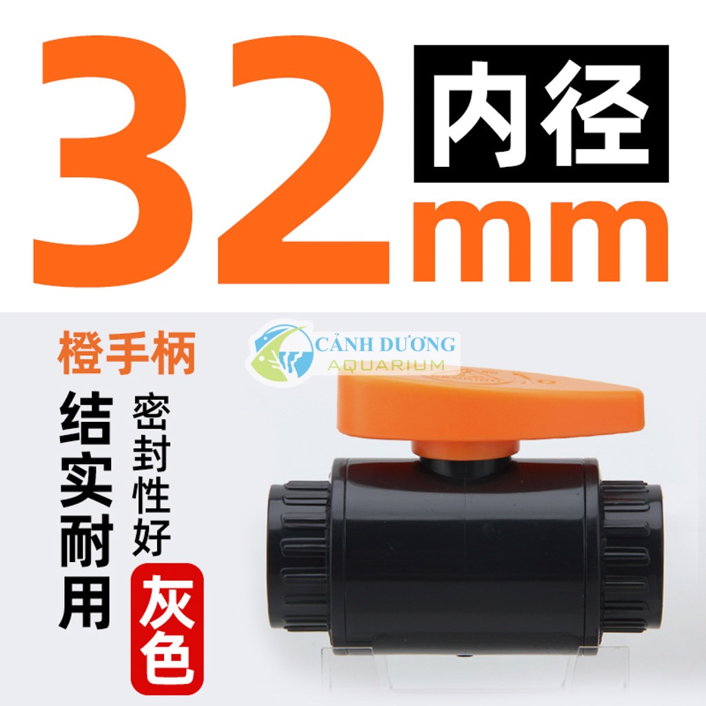 Van khóa SANKING màu Đen Phi 20-25-32 cho hồ cá