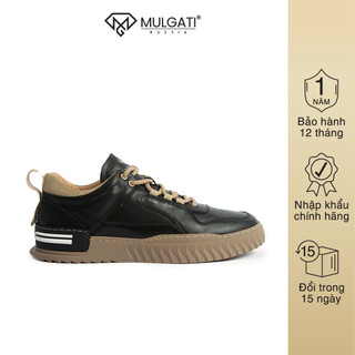 Giày thể thao nam MULGATI Leather Sneaker đế cao su - 22603