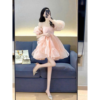 Đầm voan nữ bánh bèo