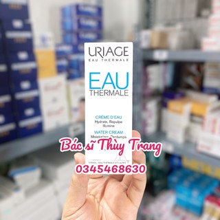 Cream dưỡng ẩm chuyên sâu, giữ nước, phục hồi và tạo màn bảo vệ da uriage eau thermale crème d'eau water cream - 40ml