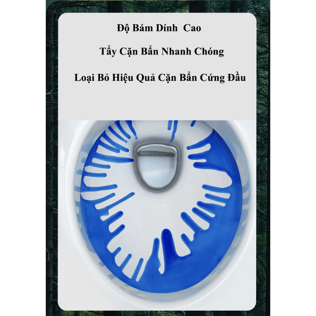 Nước Tẩy Bồn Cầu Nhà Vệ Sinh Hữu Cơ - Nước Tẩy Cặn Bẩn Toilet Làm Sạch Nhanh Chóng - Khử Mùi Mạnh Mẽ - Thơm Lâu
