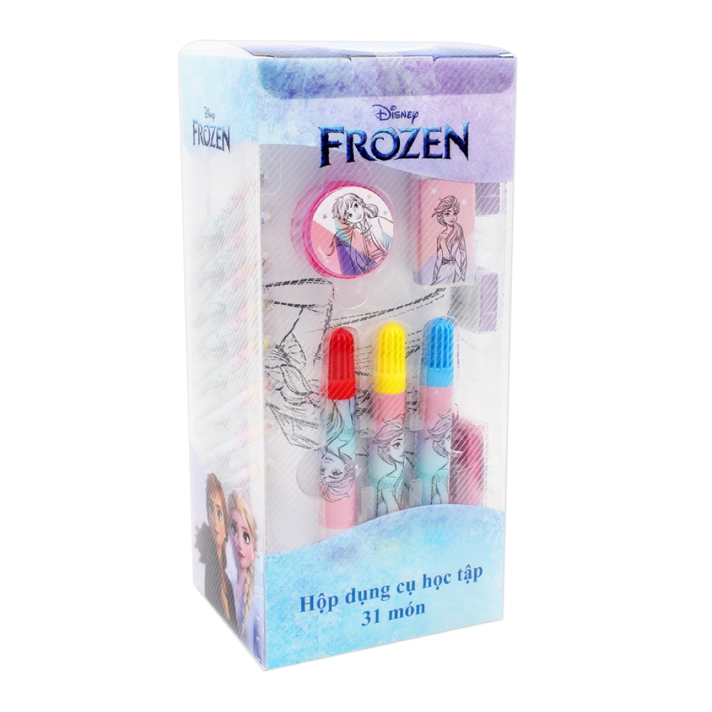 Hộp dụng cụ học tập 31 món Frozen