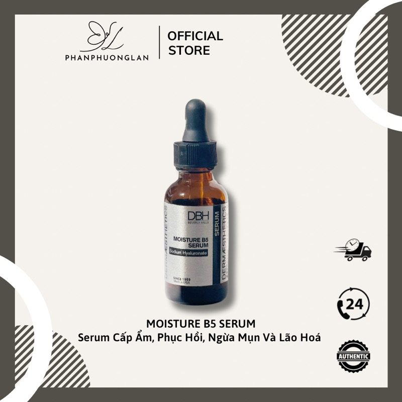 Serum Cấp Ẩm Phục Hồi Da Ngăn Ngừa Lão Hoá DBH Moisture B5 Serum