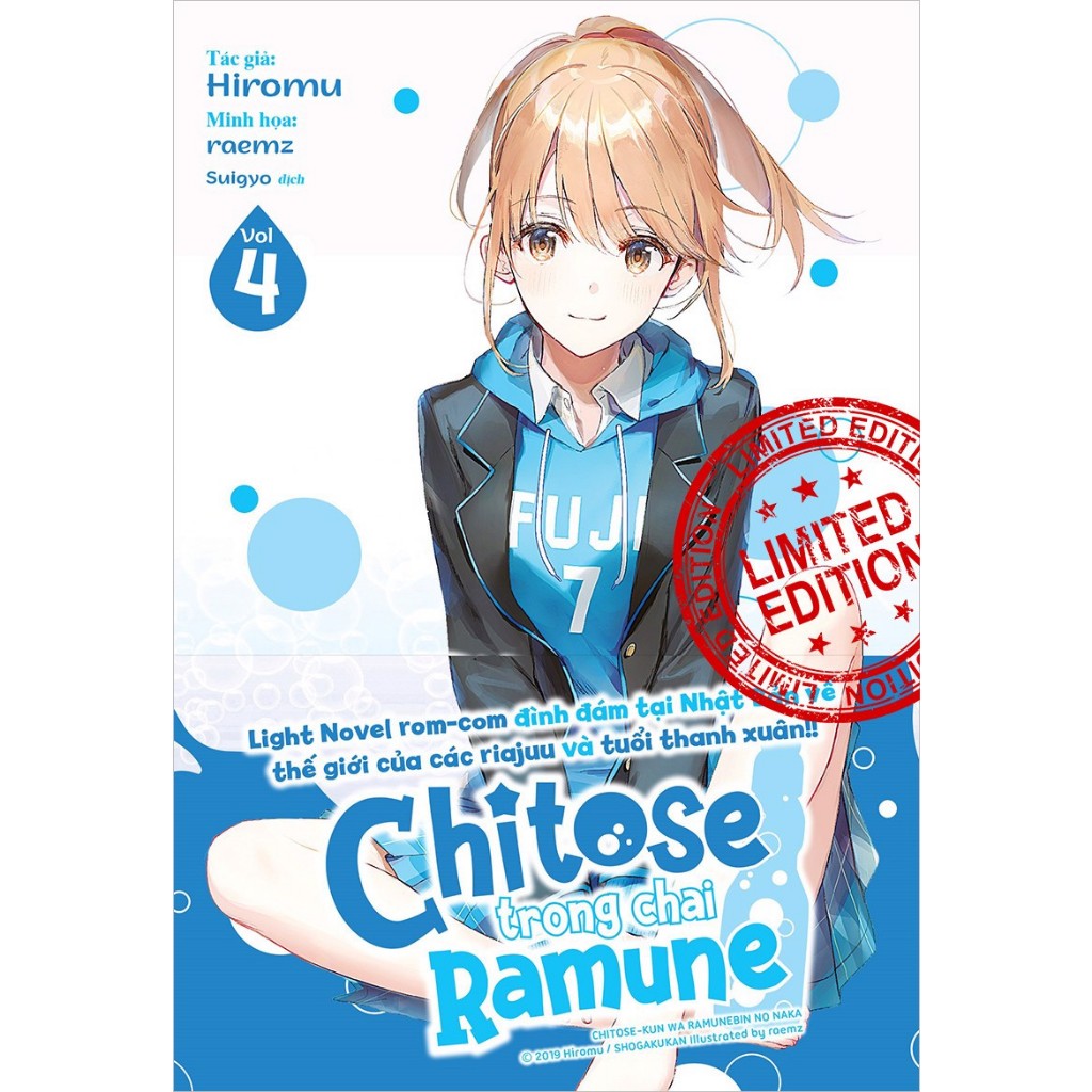 Truyện Light novel - Chitose Trong Chai Ramune - Bản phổ thông + bản giới hạn - NXB Kim Đồng Wingsbooks