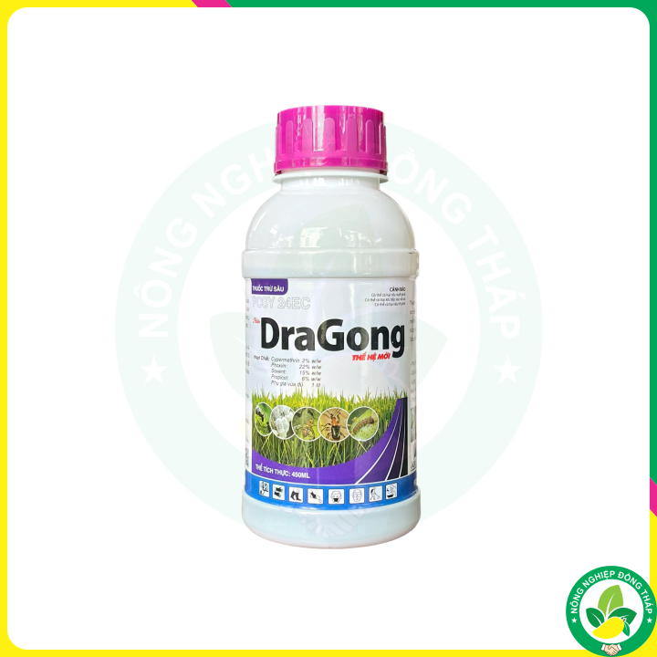 Trừ Sâu POSY 24EC Hiệu DraGong - Thế Hệ Mới (Chai 450ml)