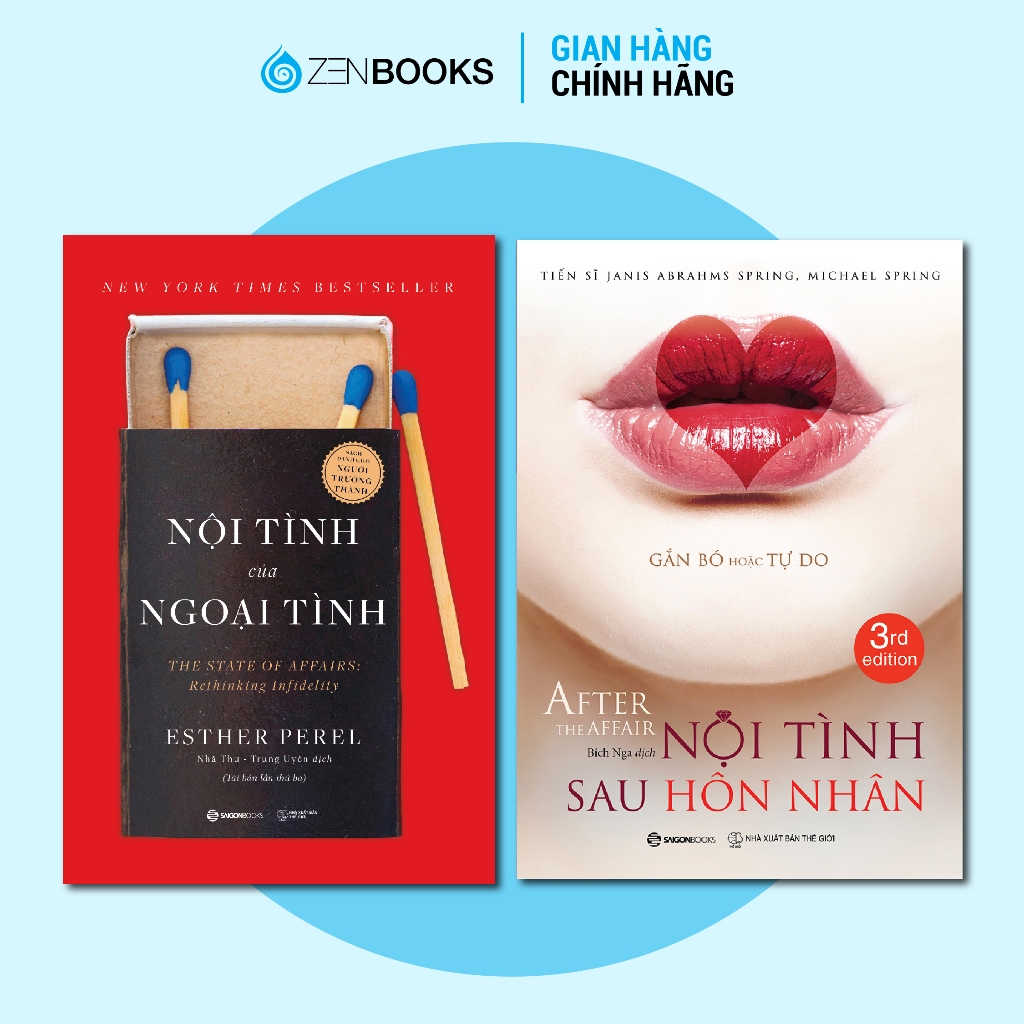 Sách - Combo Nội Tình Của Ngoại Tình + Nội Tình Sau Hôn Nhân