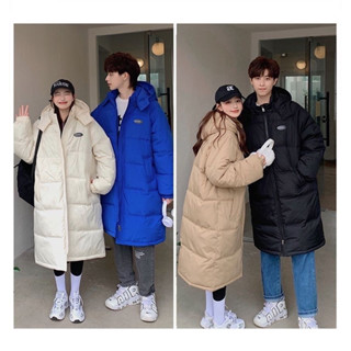 Áo Khoác Phao Dáng Dài💓FREESHIP💓Áo Phao Nam Nũ Mặc Đôi Đại Hàn Dáng Dài Đẹp