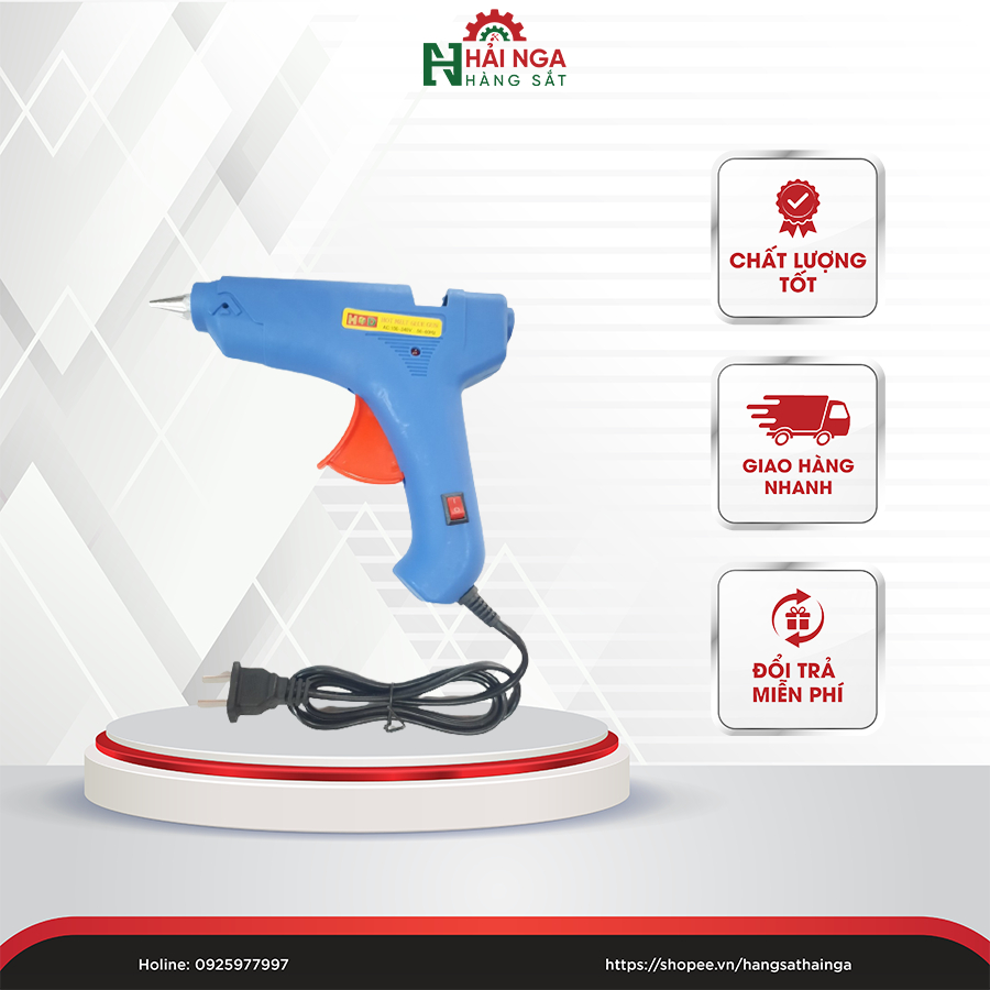 Máy Bắn Keo Nến, Keo Silicone - 20W 100W HẢI NGA HÀNG SẮT