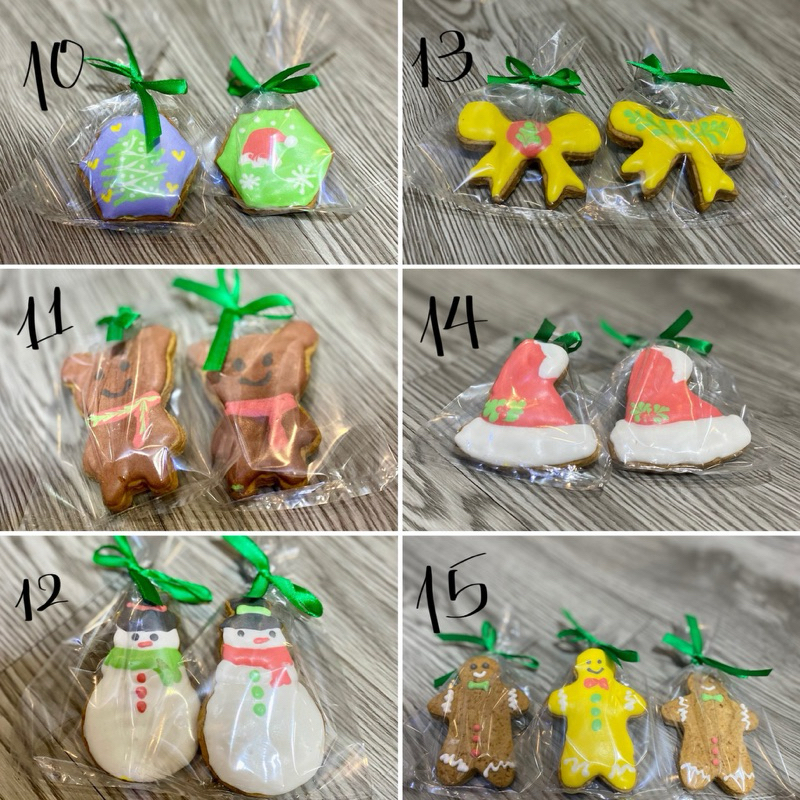 Bánh Quy gừng NOEL , QUÀ TẶNG NOEN