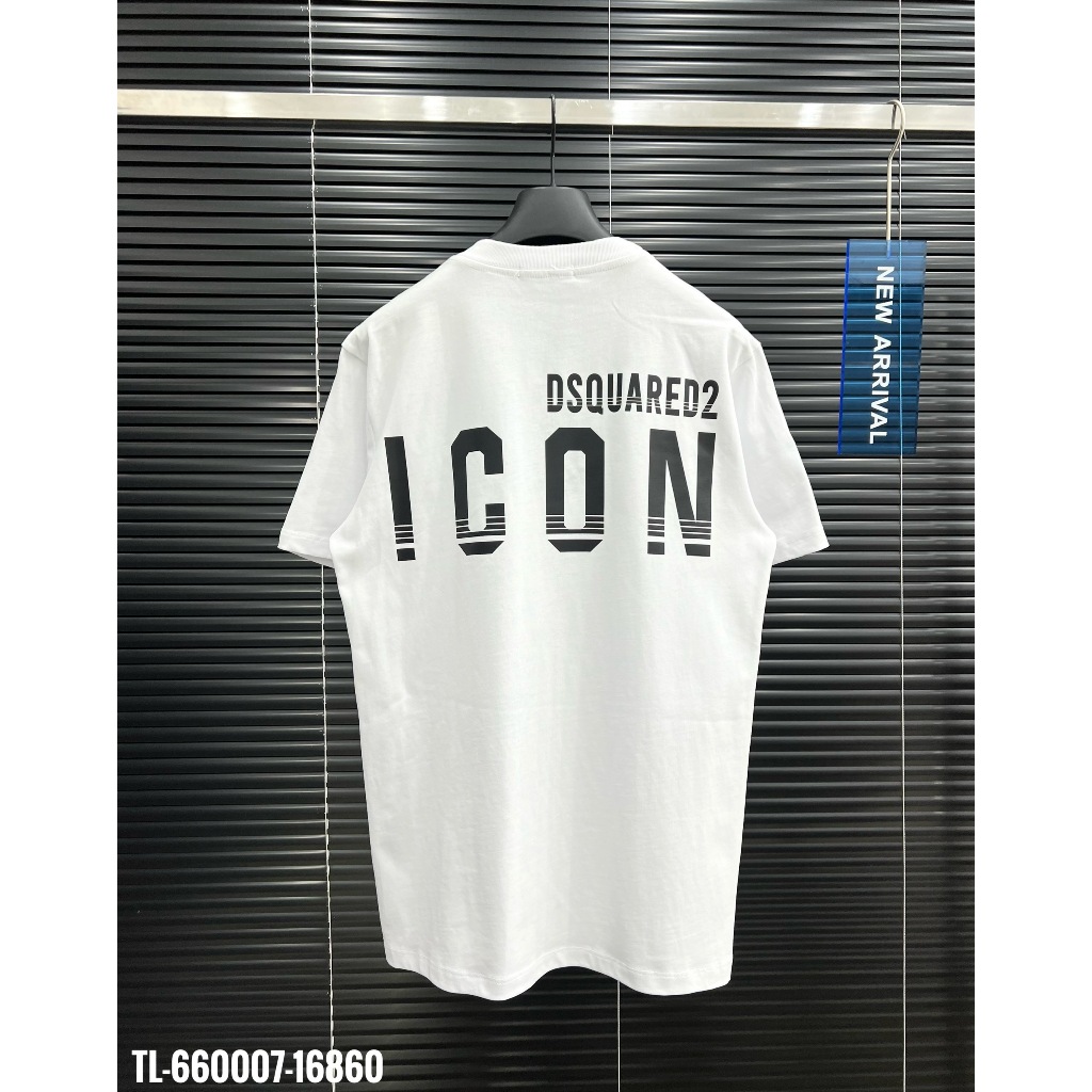 🔥Hot🔥Áo thun DSQUARED2 in chữ trước sau thiết kế hot trend Nam nữ New 2024