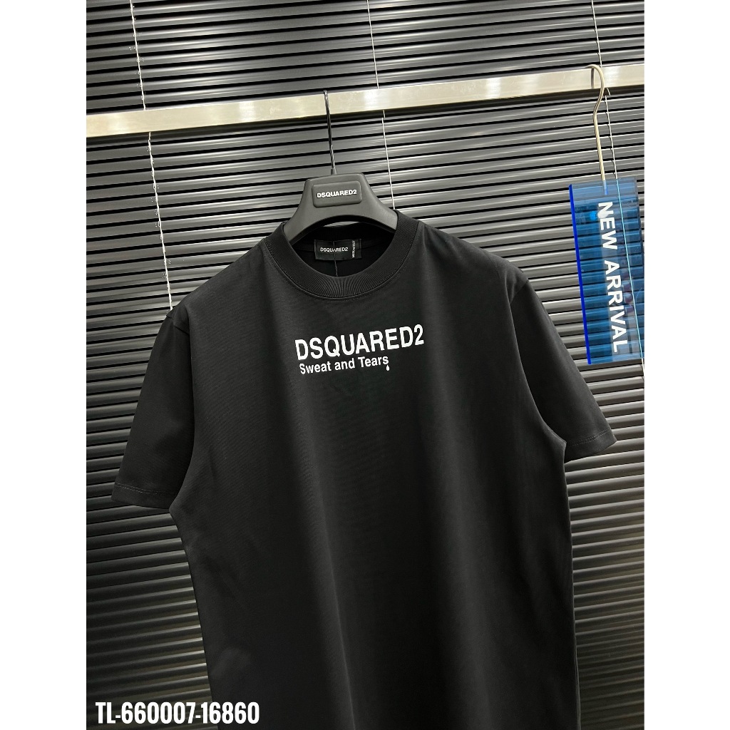 🔥Hot🔥Áo thun DSQUARED2 in chữ trước sau thiết kế hot trend Nam nữ New 2024
