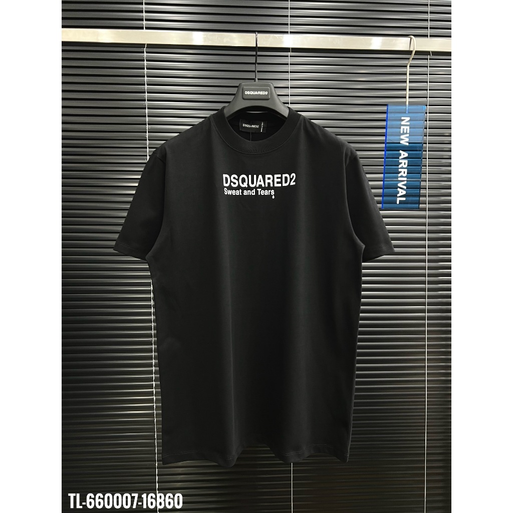 🔥Hot🔥Áo thun DSQUARED2 in chữ trước sau thiết kế hot trend Nam nữ New 2024