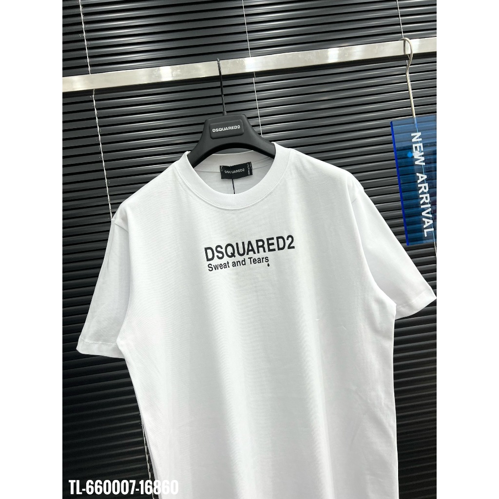 🔥Hot🔥Áo thun DSQUARED2 in chữ trước sau thiết kế hot trend Nam nữ New 2024